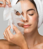 MASCARILLA FACIAL DE HIDROGEL CRISTAL CON PROTEÍNA DE COLÁGENO ANTIARRUGAS - Imagen 2